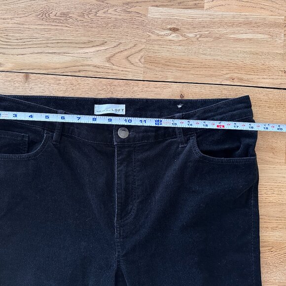 Sz 14 (32) Loft Modern Skinny in Black Corduroy - Picture 8 of 12
